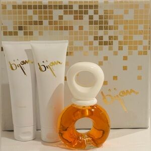 Bijan Gift Box Set EAU DE TOILETTE EDT Spray 2.5 oz BODY LOTION BATH SHOWER GEL